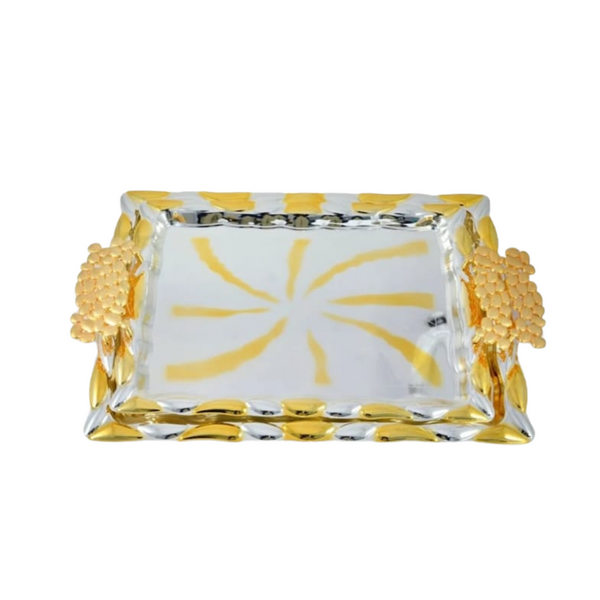 AVCI HOME MAKER T1720 RECT. TRAY ST 2PC L&M SG L: 49x35cm & M:42x30cm